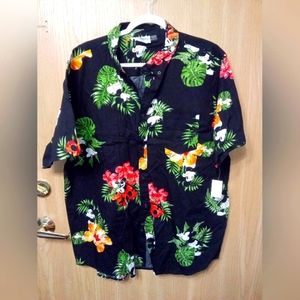 Men's Disney 2X Hawaiian Shirt